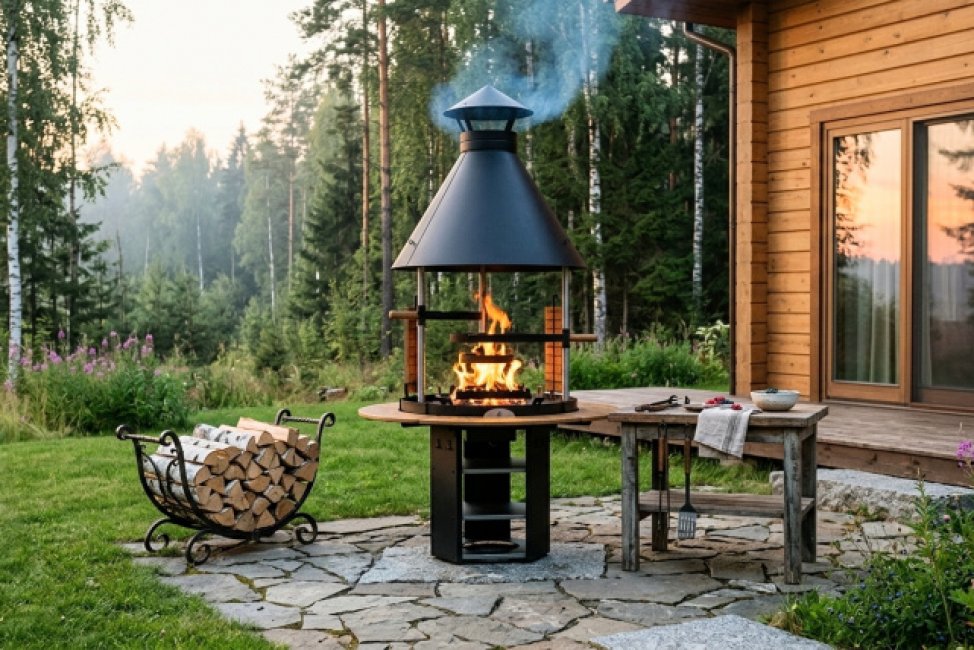 Гриль Suomi PREMIUM Black