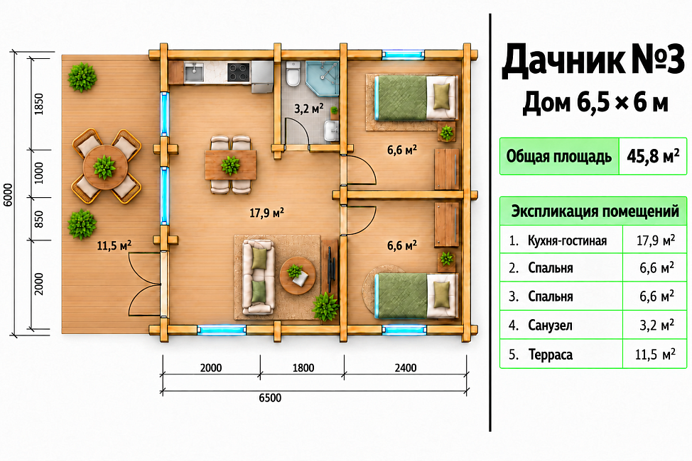 Дачник 3