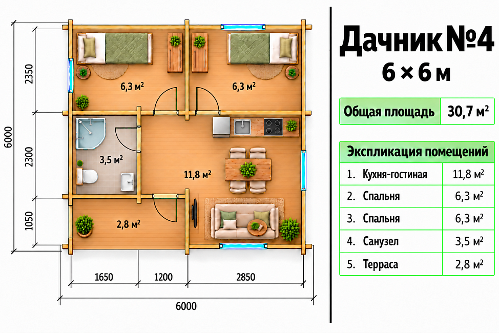 Дачник 4